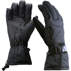 Guantes de Esquí Profesionales de Cuero con Pantalla Táctil, Impermeables, Resistentes al Viento, Térmicos, Unisex, para Todas las Estaciones, Guantes de Snowboard 2025 - Product Image 1