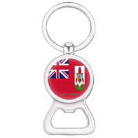 Llavero Abridor de Botellas con la Bandera de Bermudas, el Más Vendido, para Papá, Esposo, Regalo de Cumpleaños, Aniversario, Día del Padre