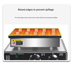 Commerciële Nederlandse Pannenkoek <span class=keywords><strong>Maker</strong></span> 50 Stuks Anti-Aanbak Dorayaki Maken Bakker Elektrische <span class=keywords><strong>Mini</strong></span> Pannenkoek Maken Machine - Product Image 4