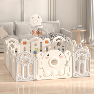 Corralito Plegable para Bebés con Puerta de Seguridad, Área de Juegos Multifuncional para Bebés, Niños Pequeños y Niños, Uso Doméstico - Product Image 1
