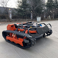 Penjualan Langsung Pabrik Mesin Pemotong Rumput Robot RC 500mm 20IN Murah, Bertenaga Bensin, Dapat Dikendalikan dari Jarak Jauh, Cocok untuk Lereng