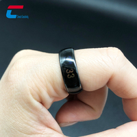 Anillo de Cerámica NFC para Tesla Model Y/3, Resistente al Agua y a la Intemperie, Mini Llave RFID de 13.56MHz para Abrir la Puerta del Coche