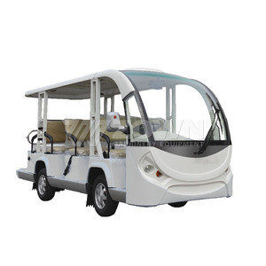 Autobús Turístico Eléctrico con Techo Abierto, Color Personalizado, Vehículo de Transporte para Parques de Atracciones y Campus - Product Image 2