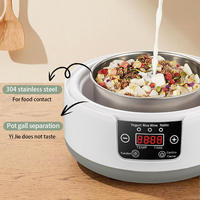 Petite yaourtière en acier inoxydable entièrement automatique multifonctionnelle domestique à température constante Natto vin riz intelligente