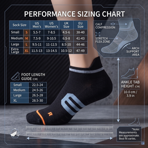 Calcetines Deportivos con Logotipo Personalizado, Calcetines de Running Transpirables de Malla, Calcetines Deportivos de Corte Bajo, Amortiguación Dinámica, Antideslizantes, Calcetines de Compresión - Product Image 4