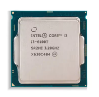 Processeur Intel I3-6100T LGA1151 pour ordinateur de bureau