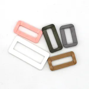带扣制造商Pom回收塑料方形带扣用于袋带织带