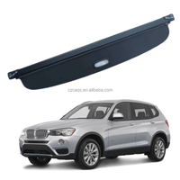 2025 CarInterior accessoire aveugle arrière colis étagère coffre Cargo couverture pour BMW X3 2011-2017 F25 confidentialité couverture noir 51477335263