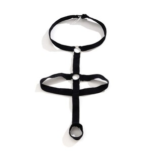 Tobillera sexy de moda transfronteriza, tobillera elástica de nicho, calzado seductor, accesorio punk para chica atrevida. - Product Image 4