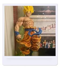 Muñeca de resina de alta calidad Dragon Ball Anime personaje Goku tamaño real Vegeta estatua escultura de fibra de vidrio - Product Image 2