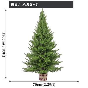 <span class=keywords><strong>Sapin</strong></span> de Noël artificiel réaliste en <span class=keywords><strong>pot</strong></span>, type <span class=keywords><strong>sapin</strong></span> de pin, avec <span class=keywords><strong>pot</strong></span> en toile de jute à carreaux Buffalo, pour décoration intérieure de cheminée et de maison à Noël - Product Image 4