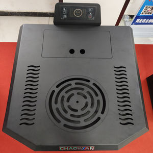 Cheminée à granulés d'acier à <span class=keywords><strong>trois</strong></span> côtés de style européen avec un design moderne et une fonction de chauffage - Product Image 3