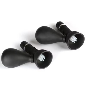 Vibrador estimulador de clítoris sexual, de pezón succionador, cepillo para agrandar los senos, vibrador para clítoris, masturbador femenino, productos sexuales para adultos, 2 uds. - Product Image 4