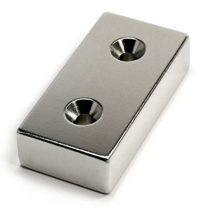 Imanes avellanados de neodimio, bloque cuadrado con agujero, N35, N38, N52, <span class=keywords><strong>N42</strong></span> - Product Image 6