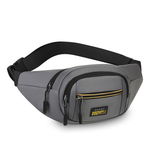 Multi Layer Outdoor Sports Waist Bag For Men Oxford Cloth Portable Chest Protector Gray Black Green Blue Summer 2026 - Product Image 5