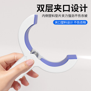 คลิปหนีบผ้าทรงกลม พลาสติก PP ทนทาน ดีไซน์ทันสมัย แบบตั้งพื้น - Product Image 5