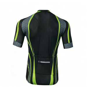 Wholesale Chafe-free stretch Tailored Fit Cycle Wear Unisex Customizable Full Zip Jersey Shock <b>Pad</b> Shorts Multi-Scenario Bike - Product Image 5