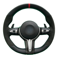Volant en cuir M Sport pour BMW M2 M3 M4M5M6 F30 F10 F35 F22 E46 E90 E92 F10 F30 F32 E60 F Series Volant de voiture
