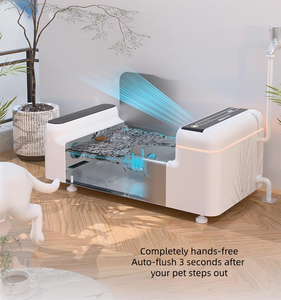 Toalete Automático Inteligente para Cães USMILEPET com Limpeza por Indução, Toalete Inteligente com Controle por Aplicativo para Cães Pequenos e Médios - Product Image 2