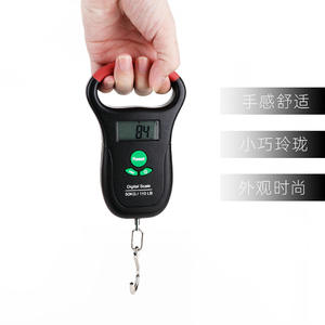 Nueva Báscula de Viaje Electrónica Portátil de 50 kg, Pantalla LCD, Material Plástico, Funciona con Batería, para Colgar, Pesca, Equipaje, Exportación Directa - Product Image 3
