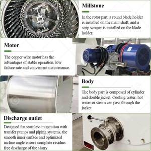 Machine à Concher le Cacao de Haute Qualité en Acier Inoxydable pour Laboratoire, Fabrication et Broyage de Chocolat, Chine - Product Image 3