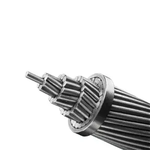 Overhead Transmission High Voltage Lines All Aluminium Alloy Conductor AAAC 185mm2 Bare Conductor