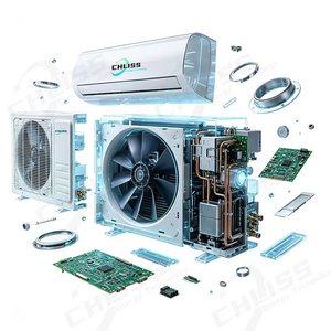 Chaleur extrême T3 58 ° Climatiseur <span class=keywords><strong>solaire</strong></span> hybride 12KBTU à onduleur, alimenté par l'énergie <span class=keywords><strong>solaire</strong></span>, pour le refroidissement commercial et industriel au Moyen-Orient - Product Image 2