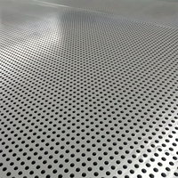 Tôle perforée en acier inoxydable sur mesure 304 316, tôle métallique micro-perforée, plaque métallique perforée