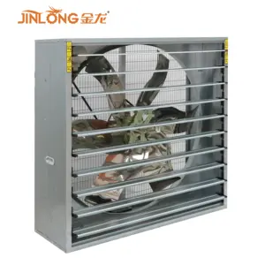 Ventilador para aves de corral de 50 pulgadas y 1380mm, sistema centrífugo, ventilador de escape Push-Pull con certificación CE para ventilación de granja de pollos