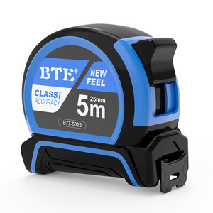 Ruban à mesurer rétractable en acier <span class=keywords><strong>de</strong></span> construction personnalisé BTE 3m 5m 7.5m 8m <span class=keywords><strong>10m</strong></span> mètre rubans à mesurer rétractables métriques - Product Image 1