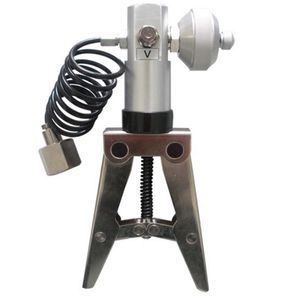 LINO Calibrateur de pompe à pression pneumatique portable YFP-2.0-0.1-2.0MPa Mesureur de pression d'air manuel en acier inoxydable 1/4NPT <span class=keywords><strong>Standard</strong></span> - Product Image 3