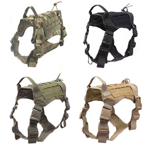 Arnés para perro con asa grande, chaleco sin tirones para mascotas, paneles ajustables, táctico, para entrenamiento, caza y caminar - Product Image 6