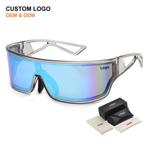 Nouvelle mode Cyberpunk <span class=keywords><strong>Style</strong></span> extérieur cyclisme sécurité lunettes de soleil hommes sport protection UV400 femmes lunettes de soleil personnalisées - Product Image 1