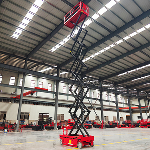 Selbst fahrende elektrische hydraulische Scheren hebebühne Außenluft <span class=keywords><strong>lift</strong></span> CE-zertifizierte Stahl konstruktion 11,8 m max - Product Image 6