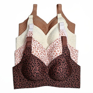 Reggiseno Plus-Size Senza Cuciture di Alta Qualità con Spalline Larghe, Colore Nude, Coppe Sagomate 3D, Push-Up, Intimo Femminile Confortevole - Product Image 5