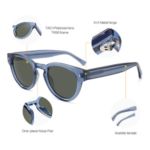 Gafas de sol Mi-nail Cat Eye TR90 UV400 polarizadas unisex, protección solar a la moda para viajes, conducción y pesca - Product Image 5