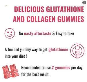 Hyaluronik Asit ve <span class=keywords><strong>C</strong></span> Vitamini İçeren Şekersiz Çiğnenebilir Glutatyon Jelibonları, Özel Etiket Hizmeti İçin - Product Image 4