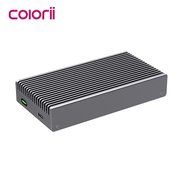 Colorii MC40 USB 4.0 SSD Enclosure NVME 40Gbps Hard Drive Case Aluminium for Mac Mini  M4
