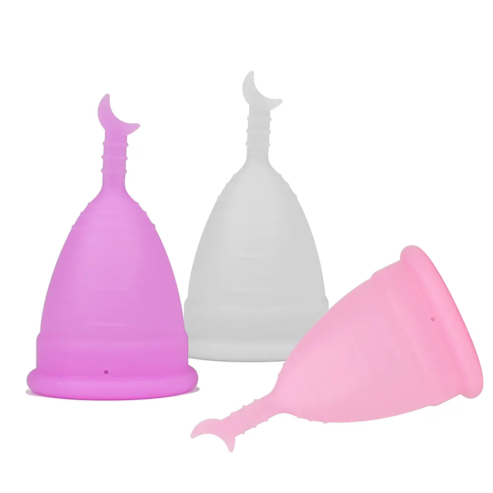 Wholesale Menstrual Cup Medical Grade Silicone Reusable Feminine Silicone Menstrual Cup