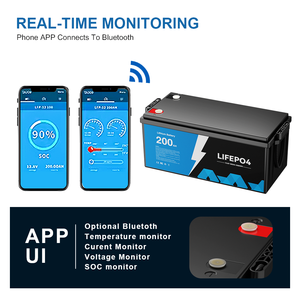 Pack de batteries au lithium LiFePO4 <span class=keywords><strong>12V</strong></span> personnalisé 100-400Ah 1280Wh certifié CE 4000 cycles Stockage d'énergie solaire avec BMS intégré - Product Image 3