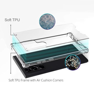 <span class=keywords><strong>Fundas</strong></span> de teléfono móvil blandas a prueba de golpes transparentes de lujo <span class=keywords><strong>para</strong></span> <span class=keywords><strong>Samsung</strong></span> <span class=keywords><strong>para</strong></span> <span class=keywords><strong>Galaxy</strong></span> S24 Ultra S23 S22 S21 <span class=keywords><strong>Plus</strong></span> S20 FE S10 S9 <span class=keywords><strong>S8</strong></span> - Product Image 3