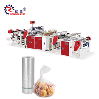 SONGSHENG GFQ High PLC Motor Plastic Fruitzakkenmachine voor supermarkten, CE-gecertificeerd, reserveonderdelen, 2 jaar garantie, 220V