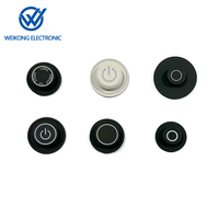 Clavier en caoutchouc de silicone gravé au laser et conception de bouton personnalisable pour clavier