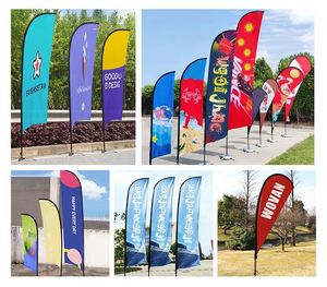 Custom Printing Dye Sublimation Flying Banners Swooper Teardrop Feather <b>Flag</b> Banners Advertising Bali Bow Sail Beach <b>Flags</b> - Product Image 4