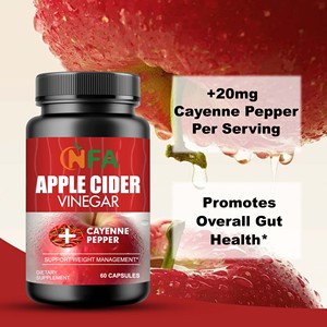 OEM Hot Sale Products Apple Cider Vinegar Capsules Contains Apple Cider Vinegar Powder Promotes Steady Energy Slimming Capsules - Product Image 6