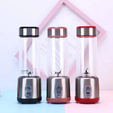 Botol Juicer Cup Mixer smoothies segar sehat Usb isi ulang promosi