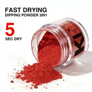 Système de poudre à tremper 3 en 1 à séchage rapide, compatible avec le vernis gel et la laque à ongles, marque privée OEM, kit de nail art pour salon - Product Image 2