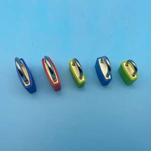 <span class=keywords><strong>Cadenas</strong></span> en plastique coloré de 25 mm, petits <span class=keywords><strong>cadenas</strong></span> en laiton coloré pour boîte à outils, agenda, sac d'école, <span class=keywords><strong>valise</strong></span> - Product Image 3