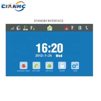 Systèmes d'alarme de sécurité sans fil GSM et PSTN pour la domotique intelligente Écran couleur 7 pouces 433 ou 868 Mhz CIAN