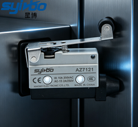 Micro-interrupteurs Xingbo D4MC-2000 AZ-7121 certifiés CE IP41 15A 250V, bouton d'arcade Cherry/interrupteur Cherry, prix usine, charnière à rouleaux